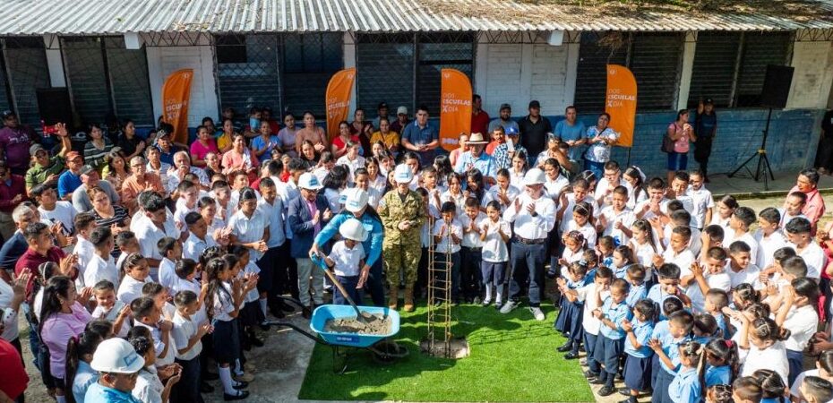 INICIA RECONSTRUCCIÓN DE CENTRO ESCOLAR EN METAPÁN, SANTA ANA