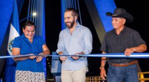PRESIDENTE BUKELE ENTREGA MODERNO PUENTE EN CAROLINA, SAN MIGUEL