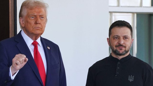 PRESIDENTE UCRANIANO ARRIBÓ A WASHINGTON PARA UNA REUNIÓN CON EL MANDATARIO DONALD TRUMP