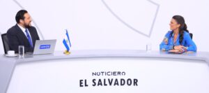 MACARENA OLONA DESTACA POLÍTICAS DE SEGURIDAD DEL PRESIDENTE BUKELE