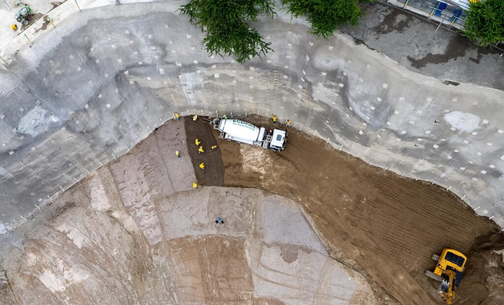 AVANCES EN TRABAJOS PARA ELIMINAR CÁRCAVA EN BOSQUES DE PRUSIA, SOYAPANGO