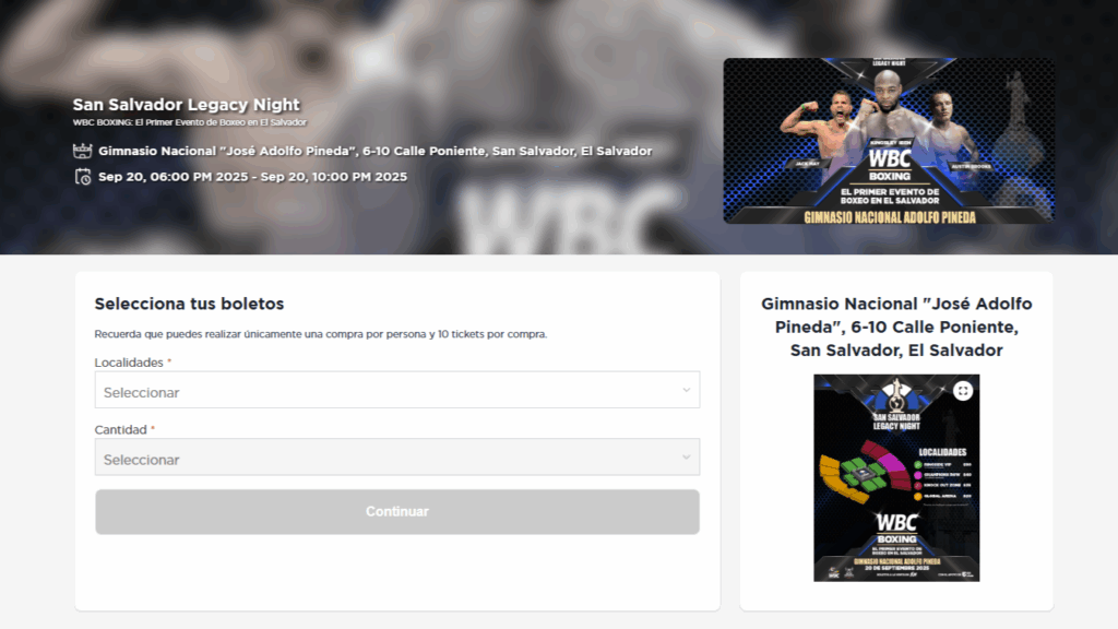 EL SALVADOR SEDE DE ENCUENTRO MUNDIAL DE PUGILISTAS A PARTIR DEL 20 DE SEPTIEMBRE