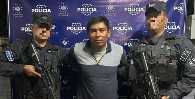 CAPTURAN A HOMEBOY DE LA MS-13, UNO DE LOS MÁS BUSCADOS EN SAN VICENTE