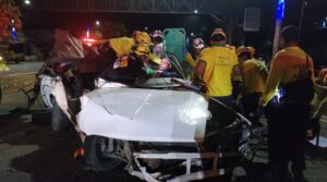 CONDUCTOR EBRIO PROVOCA FATAL ACCIDENTE DONDE MUERE COPILOTO