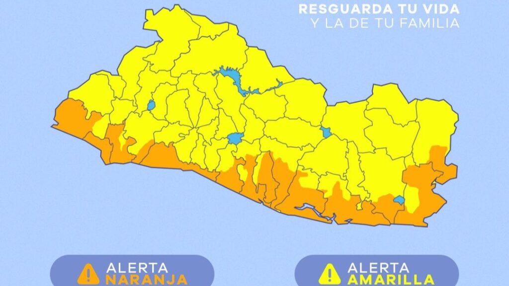 EMITEN ALERTA ESTRATIFICADA POR CONTINUIDAD DE LAS LLUVIAS EN EL PAÍS