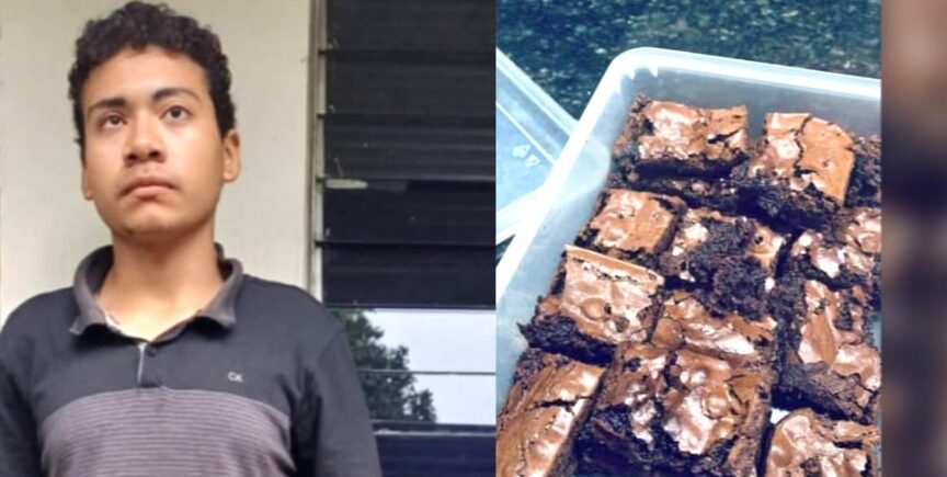 CAPTURAN A JOVEN QUE DISTRIBUÍA BROWNIES, PIZZAS Y GOMITAS ELABORADAS CON MARIHUANA