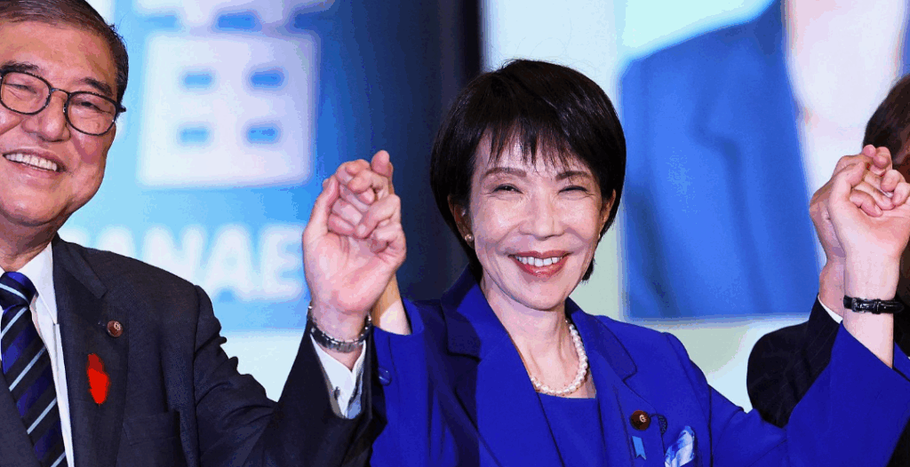 Takaichi hace historia en Japón al ganar unas primarias que le dan la llave del Gobierno