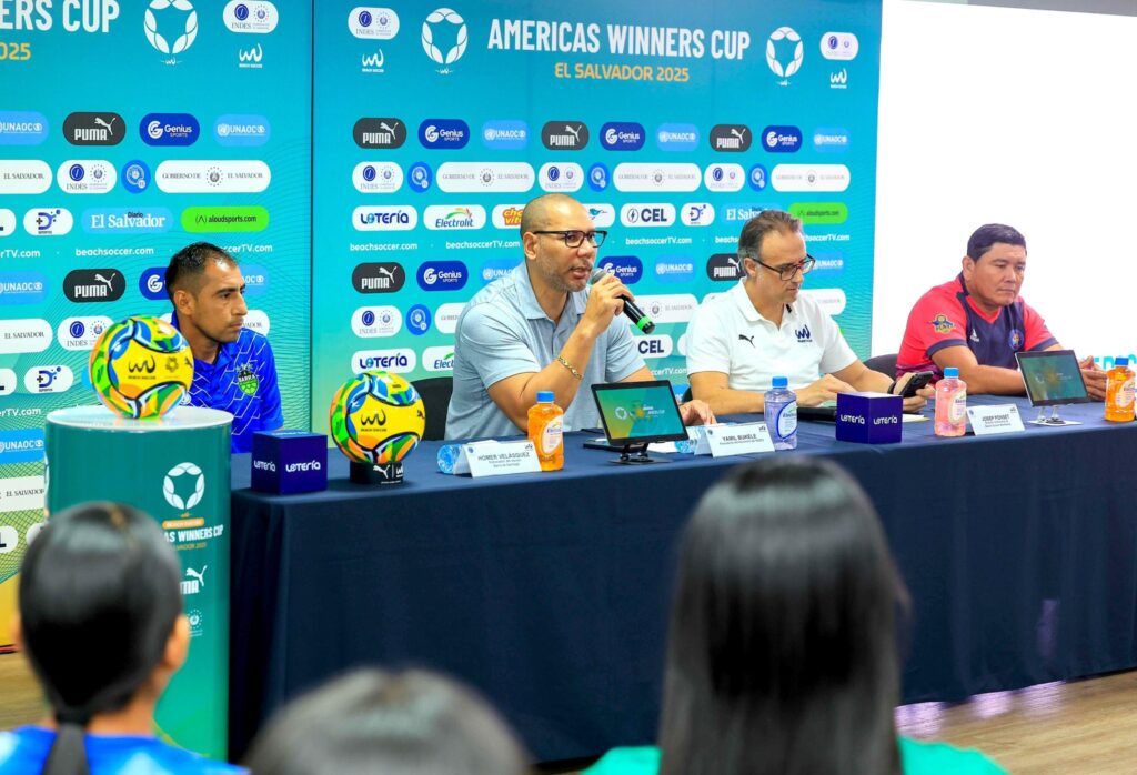 ANUNCIAN CAMPEONATO MUNDIAL DE FÚTBOL PLAYA EN EL SALVADOR