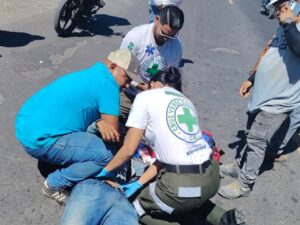 PEATÓN RESULTA GRAVEMENTE HERIDO TRAS SER ATROPELLADO EN CARRETERA A METAPÁN