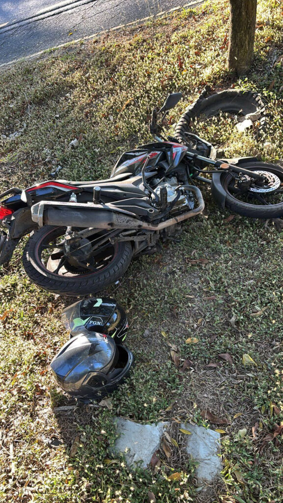 DOS MOTOCICLISTAS RESULTAN HERIDOS EN ACCIDENTE SOBRE LA PANAMERICANA, CUSCATLÁN