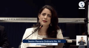 CLAUDIA ORTIZ: «VAMOS VA POR MÁS DE 16 DIPUTADOS EN 2027»