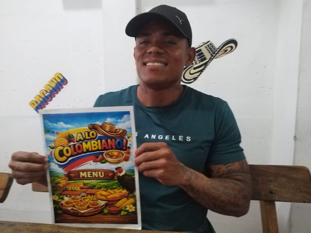 MICHELL MERCADO TRAE EL SABOR COLOMBIANO A SAN SALVADOR CON «A LO COLOMBIANO»