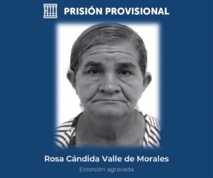 ADULTA MAYOR ENFRENTA PRISIÓN POR PRESUNTOS VÍNCULOS CON EXTORSIONISTAS