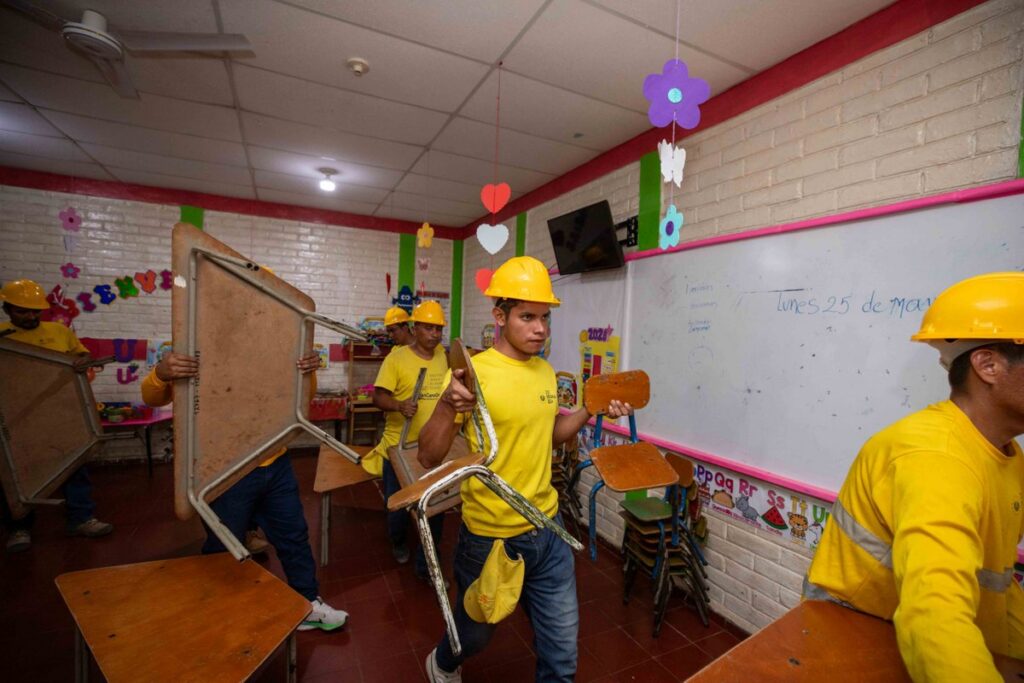 PROGRAMA «DOS ESCUELAS X DÍA» INTERVIENE CENTRO EDUCATIVO PARVULARIO EN USULUTÁN