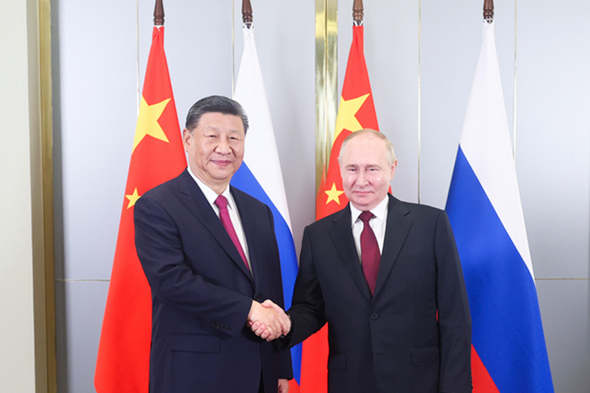 RUSIA Y CHINA CONMEMORAN 25 AÑOS DE COOPERACIÓN DURANTE ENCUENTRO