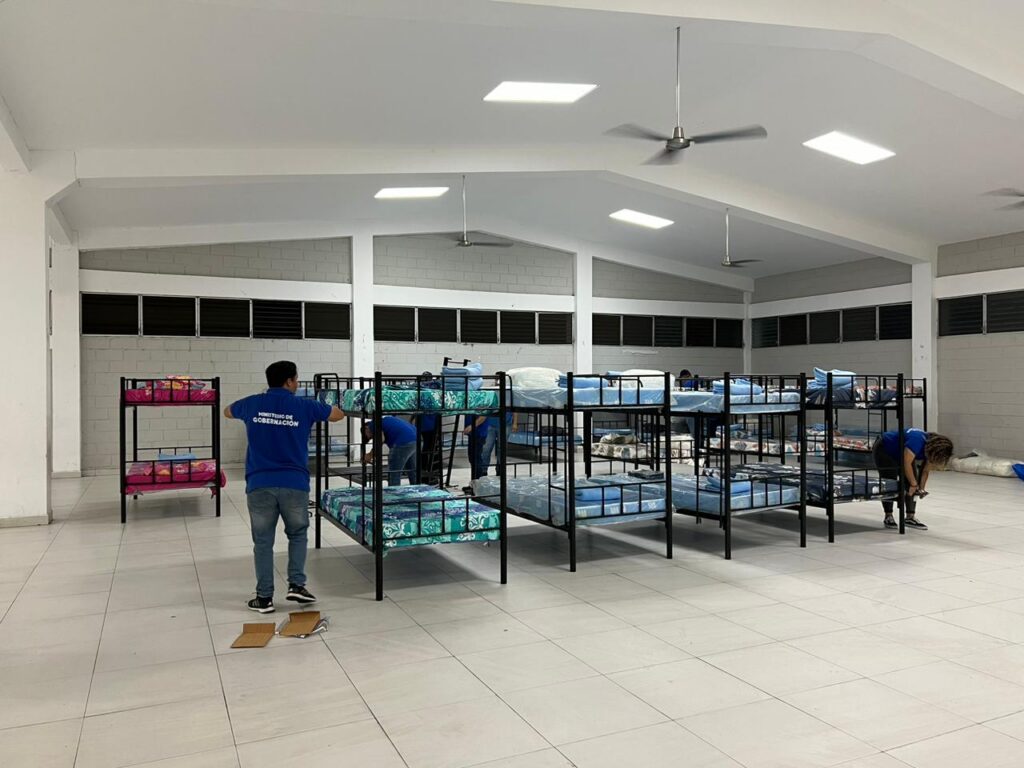 ALERTA NARANJA SE MANTIENE VIGENTE CON 95 PERSONAS ALBERGADAS EN DISTINTOS PUNTOS DEL PAÍS