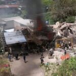 VOLQUETA DEJA NUEVE FALLECIDOS TRAS IMPACTAR NEGOCIOS Y VEHÍCULOS EN HONDURAS