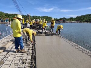 MOP CONTINÚA OBRAS DEL NUEVO MUELLE EN ISLA ZACATILLO