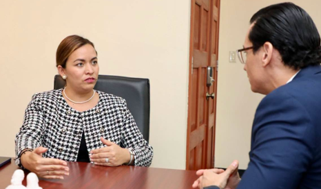 VICEMINISTRA PATRICIA GODÍNEZ FORTALECE ALIANZA CON EL CNR EN FAVOR DE LA DIÁSPORA