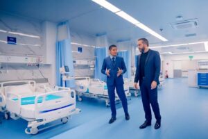 PRESIDENTE BUKELE DESTACA QUE LA ATENCIÓN MÉDICA SERÁ COMPLETAMENTE GRATUITA EN NUEVO HOSPITAL ROSALES