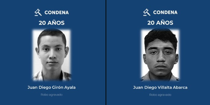 20 AÑOS DE CÁRCEL PARA DOS RESPONSABLES DE ROBO AGRAVADO COMETIDO EN LA LIBERTAD COSTA