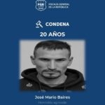 LO MATÓ CON UN CORVO Y PASÓ AÑOS HUYENDO: AHORA CUMPLIRÁ 20 AÑOS DE PRISIÓN