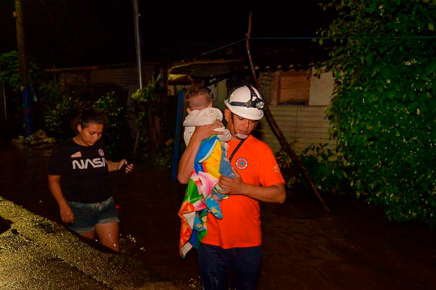 EVACUADOS CONTARÁN CON RESGUARDO, SALUD Y ASISTENCIA