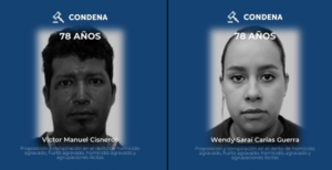 78 AÑOS DE CÁRCEL PARA DOS SUJETOS QUE ROBARON $84,000 Y ASESINARON A SU VÍCTIMA