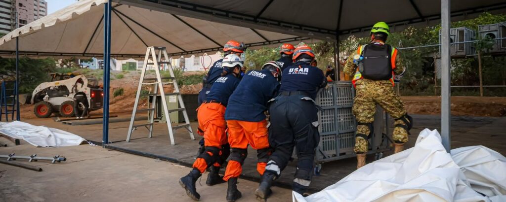 CONTINGENTE SALVADOREÑO INSTALA HOSPITAL DE CAMPAÑA PARA ATENDER A DAMNIFICADOS EN VENEZUELA