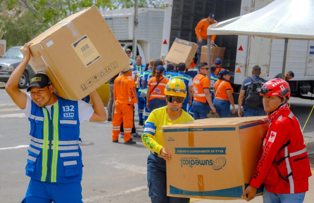 CATIA LA MAR CUENTA CON HOSPITAL DE CAMPAÑA INSTALADO POR LA MISIÓN HUMANITARIA SALVADOREÑA