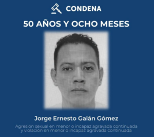 CONDENAN A MÁS DE 50 AÑOS DE PRISIÓN A HOMBRE QUE ABUSÓ DE UNA MENOR EN SAN SALVADOR