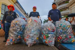 RECUPERAN 6.7 MILLONES DE LATAS Y BOTELLAS PLÁSTICAS DURANTE FIESTAS AGOSTINAS