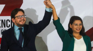 RAFAEL AGUIRRE Y MADAÍ SANTOS: SON RATIFICADOS COMO FÓRMULA PRESIDENCIAL DEL FMLN
