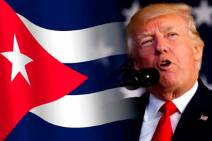 TRUMP CRITICA AL GOBIERNO DE CUBA Y VATICINA SU CAÍDA