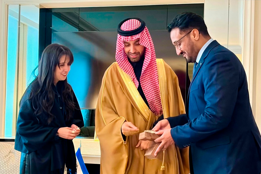 EL SALVADOR Y ARABIA SAUDITA EXPLORAN NUEVAS OPORTUNIDADES DE INVERSIÓN