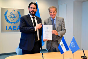 EL SALVADOR Y OIEA ACUERDAN CONTINUAR COOPERACIÓN PARA IMPULSAR PROGRAMA NUCLEAR
