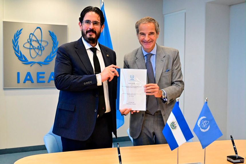 EL SALVADOR Y OIEA ACUERDAN CONTINUAR COOPERACIÓN PARA IMPULSAR PROGRAMA NUCLEAR