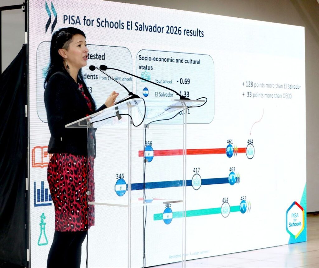 TECNOLOGÍA EN LAS AULAS COLOCA A EL SALVADOR EN EL RADAR INTERNACIONAL, SEÑALA EXPERTA EN EDUCACIÓN