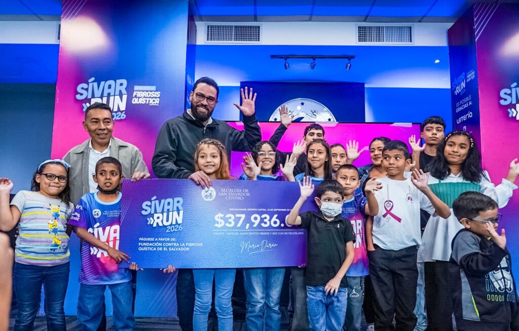 MARIO DURÁN ENTREGA $37,936 DE LA SÍVAR RUN 2026 A FAVOR DE PACIENTES CON FIBROSIS QUÍSTICA