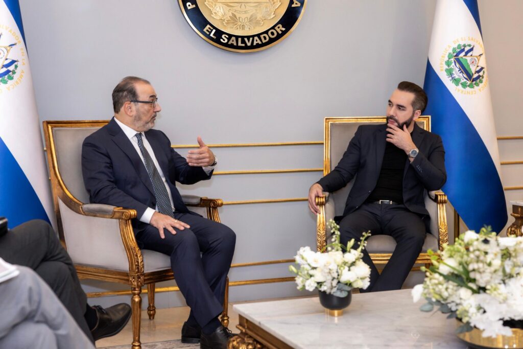 DÍAZ-GRANADOS Y BUKELE IMPULSAN COOPERACIÓN ENTRE CAF Y EL SALVADOR