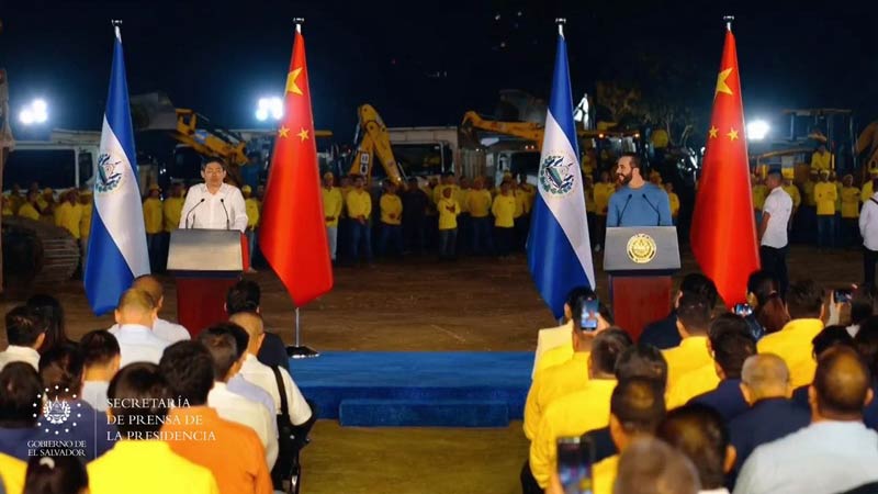 RELACIÓN COMERCIAL ENTRE EL SALVADOR Y CHINA BUSCA AMPLIAR LAS OPORTUNIDADES DE DESARROLLO