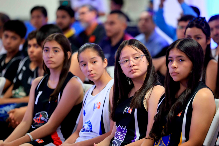 INDES REALIZA SORTEO DE CLASIFICACIÓN DE LA JR. NBA LEAGUES