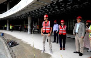 MARCELO ARÉVALO CONOCE AVANCES DEL NUEVO ESTADIO NACIONAL